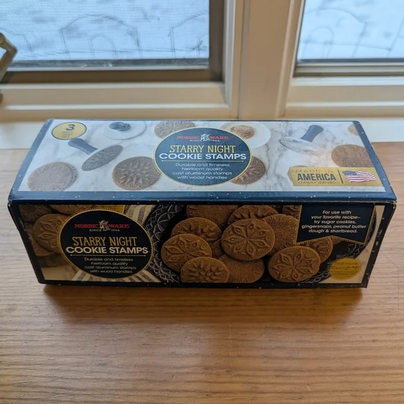 Nordic Ware Starry Night Cookie Stamps - Picture 2 of 6